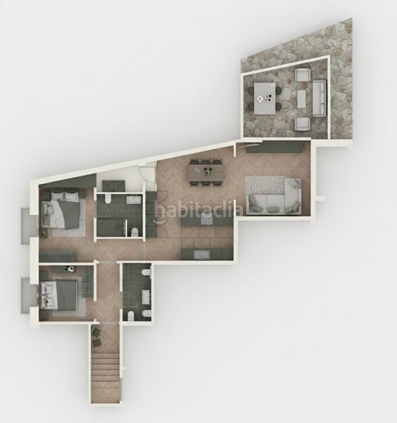 Foto a99c8f30-7057-4987-b4dd-0196f9fed133. Etagenwohnung 96m<sup>2</sup> in carrer de santa joaquima de vedruna 2 in Vic