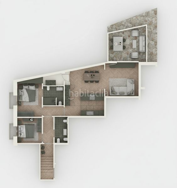 Foto af8511e1-b6f8-4371-a248-b7fe81024558. Etagenwohnung 96m<sup>2</sup> in carrer de santa joaquima de vedruna 2 in Vic
