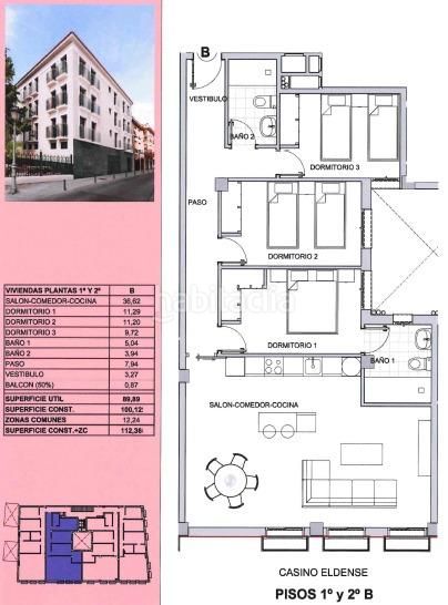 Foto 10eb14ea-8b63-457b-b9c1-110d39ec23d6. Flat with heating in Centro Elda