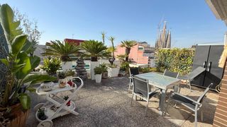 Penthouse  Calle rossello. Ático con terraza de 40 m2 con vistas a la sagrada familia