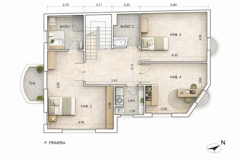 Foto a67018f2-72df-49bc-a4da-911d3c73fe35. Casa amb aparcament piscina a La Font d´en Fargues Barcelona