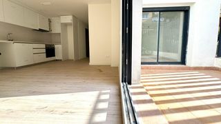 Piso  Carrer de bernat bransi 48. Entrega inmediata  planta baja de obra nueva con terraza en el c