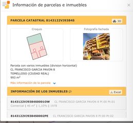 Aparcament cotxe a Calle garcía pavón 8