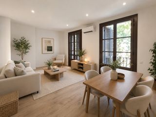 Flat  Ronda de sant antoni. Piso reformado en sant antoni - barcelona