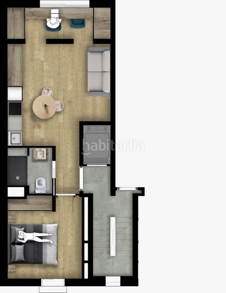 Foto 3a98579b-0040-49ac-84a6-69aa3c8a3c81. Apartament a El Clot Barcelona
