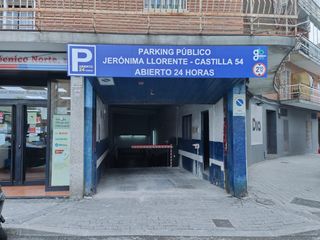Lloguer Aparcament cotxe a Calle de castilla 54. Plazas de parking en alquiler en jerónima llorente – castilla 54