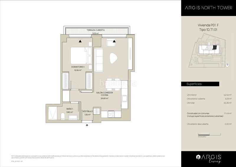 Piso 77m2 en avenida de burgos 18 en Castilla Madrid - Imagen 14