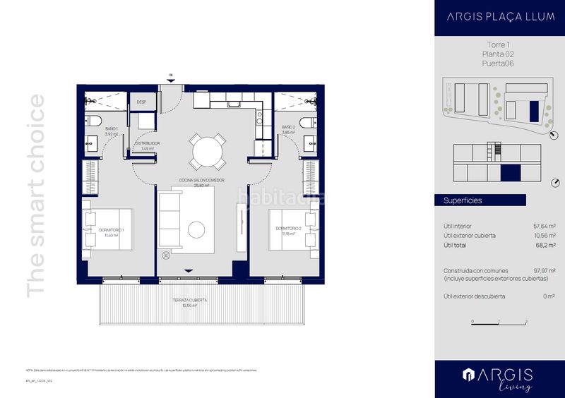 Foto fcec9aee-1a90-4259-be5f-6308c09db251. Pis 97m<sup>2</sup> amb aparcament piscina a San Pere Terrassa