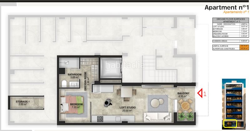 Foto 4a96c94b-0526-42b0-a178-c422e66b327f. Apartament amb piscina a Puerto Deportivo Torrevieja