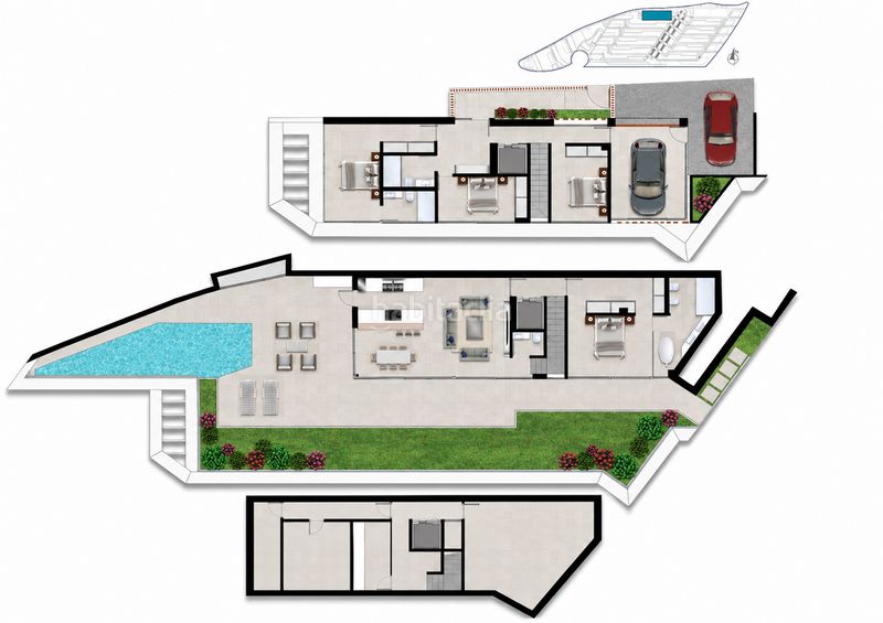 Foto 229c6432-59c9-4a3f-881d-ec21c9663093. Casa amb piscina a Maryvilla Calp