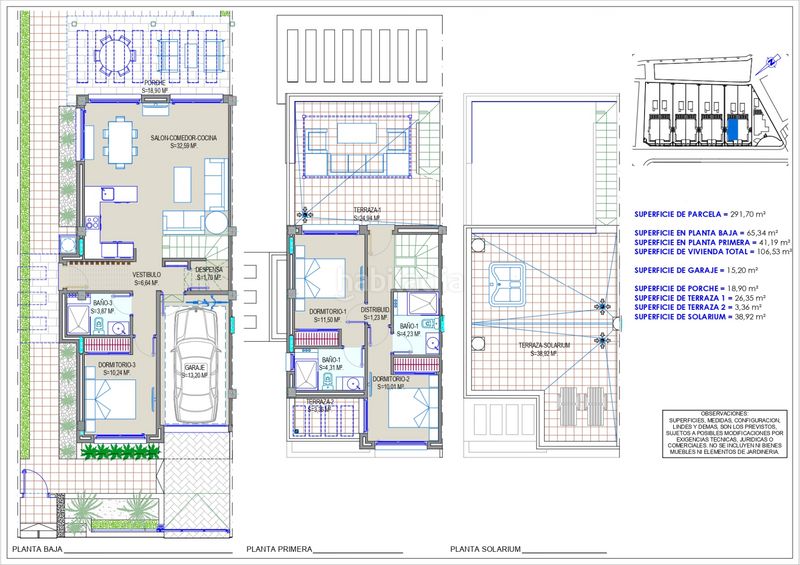 Foto 5f4d710c-0e1f-4b0d-bd07-98cab5941d9a. Casa amb aparcament piscina a Los Narejos_Punta Calera Alcázares (Los)