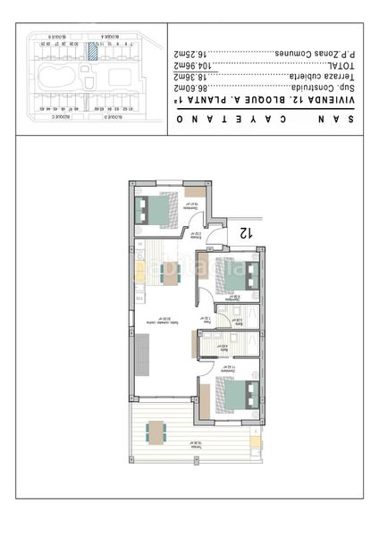 Foto 41e15c2c-64c0-437f-9448-91ee8b0646ea. Casa amb aparcament piscina a San Cayetano Torre - Pacheco