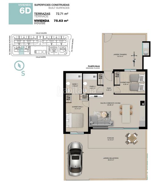 Foto e07dc5d9-4d49-4a57-be87-6ad187c36cfb. Flat with parking pool in Mil Palmeras Pilar de la Horadada