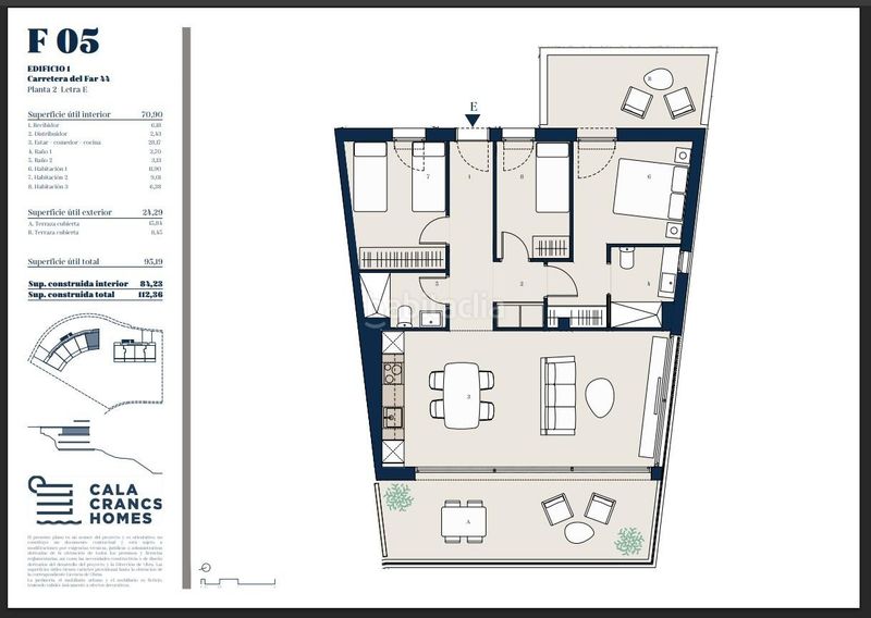 Foto b74615ce-a9d5-4977-a569-468bf048812d. Apartament amb calefacció aparcament piscina a pla de maset - cap de Salou Salou