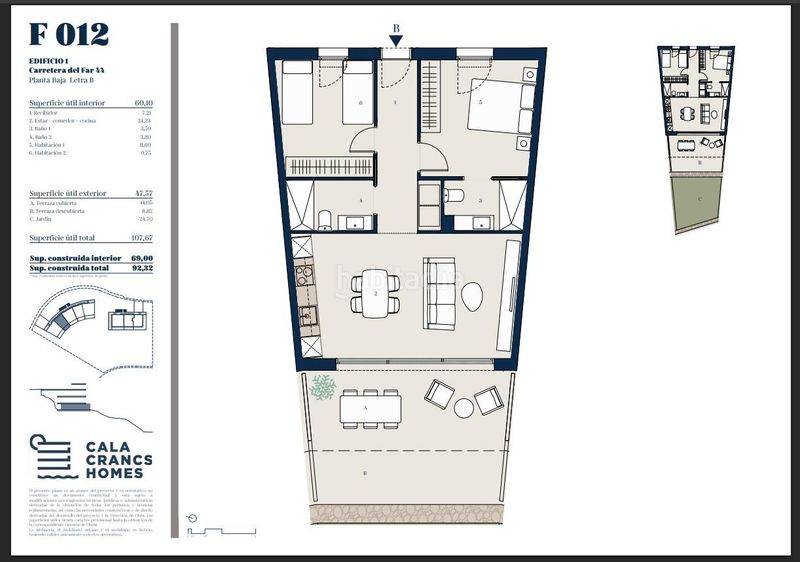 Foto 5896025f-ad33-4c48-a450-5d6e6c30600f. Apartament amb calefacció aparcament piscina a pla de maset - cap de Salou Salou