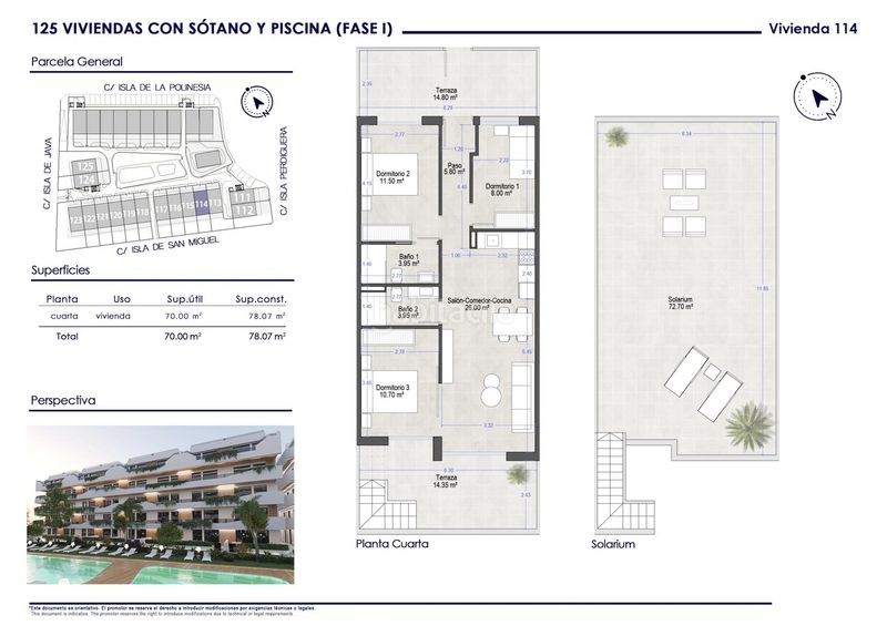 Foto 3e80c645-fd72-40f7-af52-32a714f26ff9. Àtic amb piscina a Santiago de La Ribera San Javier