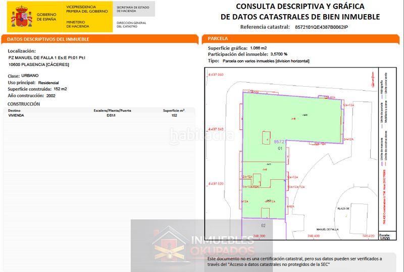 Foto f0187458-d47c-4eed-8bf6-b3c8ebe76a02. Pis a manuel de falla 1 1ºi a Zona Norte - Hospital - Urbanizaciones Plasencia