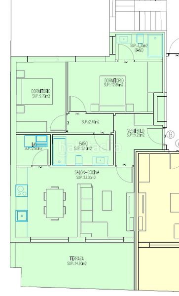 Foto aff248c1-4f25-4fd7-b477-0736f9887e96. Pis 80m<sup>2</sup> a rúa perú 29 a Carballo