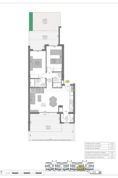 Foto b1579d01-1d12-4d45-ae2e-1abd8b2680f5. Casa adossada a Algorfa