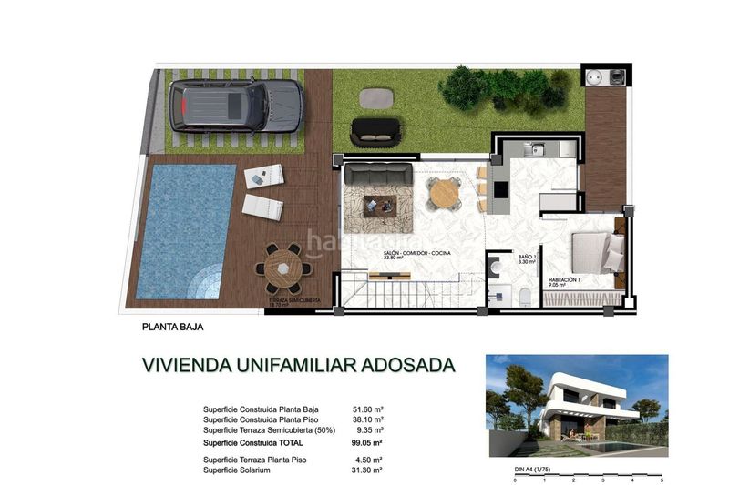 Foto 63e743d8-647a-49e5-8e29-ad2cac4df195. Casa a Montesinos (Los)