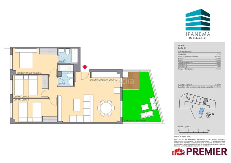 Foto 7a0b716d-db4a-4cf8-a8bb-270cd5bc215e. Planta baixa 115m<sup>2</sup> amb calefacció aparcament piscina a Madrid