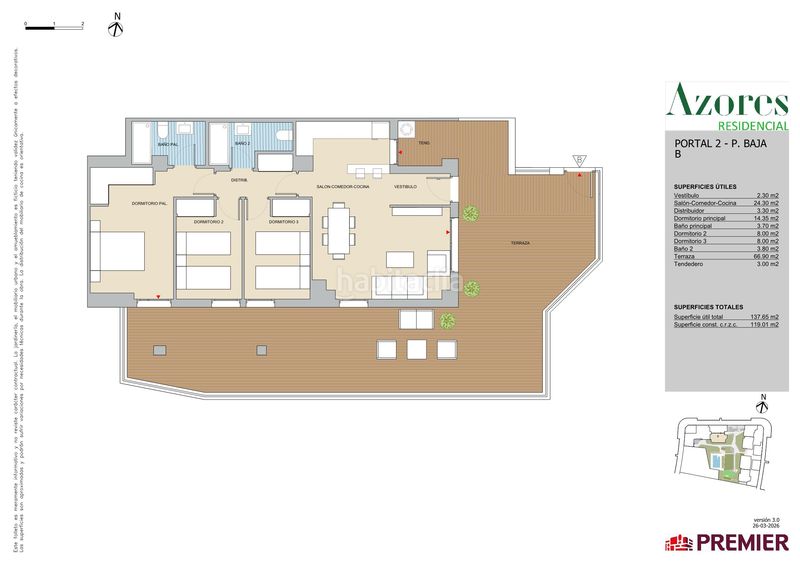 Foto d827075d-83fc-4ef9-9de9-72d3ca77b8e3. Piso 115m<sup>2</sup> en Los Berrocales Madrid