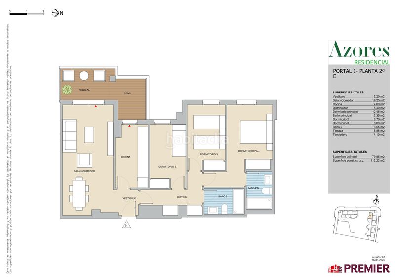 Foto c00db864-41eb-4114-a000-852bb850a339. Piso 112m<sup>2</sup> en Los Berrocales Madrid