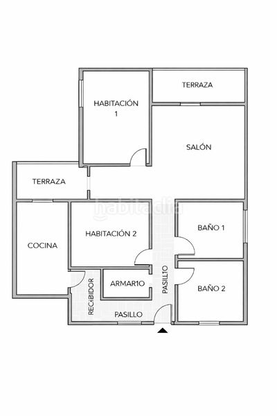 Piso oportunidad inversion en Ciutat Jardí Valencia - Imagen 37