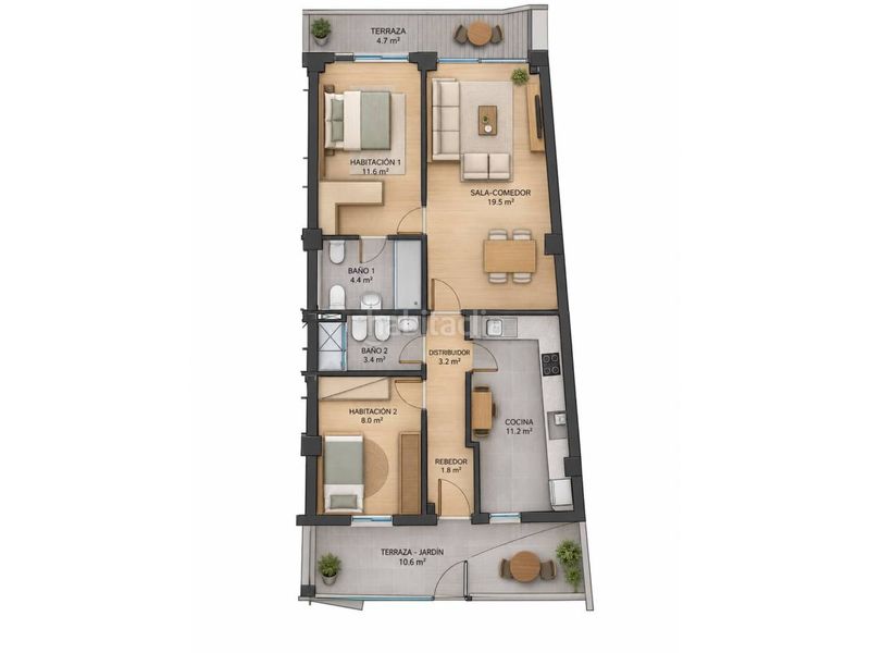 Foto 55cf6ccc-9a14-44df-a798-a9c93ac0d530. Flat in calle josep montserrat 1 in Llagosta (La)