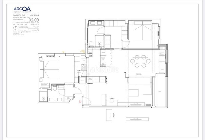 Foto 41b8b632-826f-4e9f-9645-0fb02edf7762. Lloguer pis amb calefacció aparcament a Trafalgar Madrid