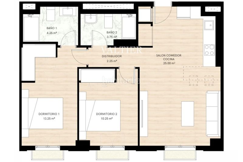 Foto e4ae3c73-5df1-400a-a22e-c02b5c329438. Rent flat with heating parking pool in Buena Vista Madrid