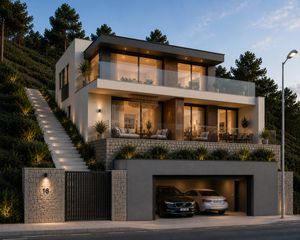 Casa a Via alegria 16. Obra nova