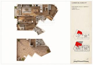 Zweistöckige Wohnung  Del nord. En torredembarra