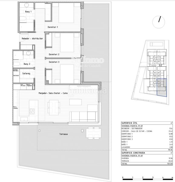 Foto 9615d397-a934-4623-9d6d-ffbf2319d468. Appartement avec chauffage piscine dans Cunit residencial Cunit