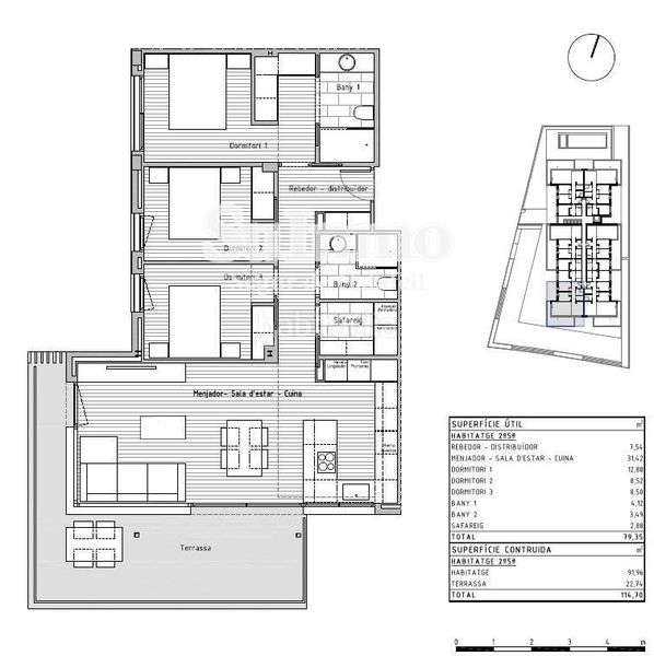 Foto 9b3353dd-b921-4714-bcdd-42feb04bfdd8. Piso preciosos pisos de obra nueva en Cunit residencial Cunit