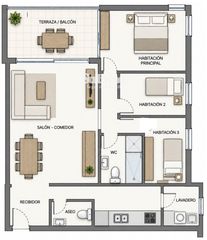 Pis  Xuquer. Venta de piso en segur de calafell de 3 habitaciones  a tan solo