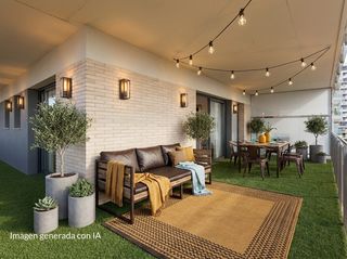 Apartament a El Rengle. Piso en primera línea de mar con piscina en mataró