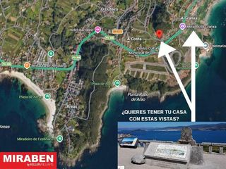 Terreny residencial  Granxa-dorron. Parcela en sanxenxo con vistas panorámicas a la ría de pontevedr
