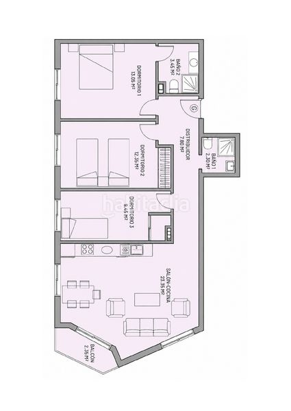 Foto 644e6742-c93d-4c5f-b457-dae66c84ec25. Appartement 88m<sup>2</sup> dans rúa 1 cubeliño 22 dans santa uxía de Ribeira Ribeira