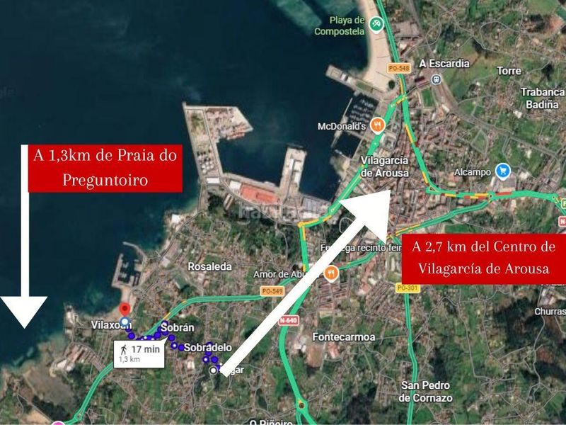 Foto fd1b590a-6ae7-4e94-b0dd-084cedd8363e. House with parking in Sobrán Vilagarcía de Arousa