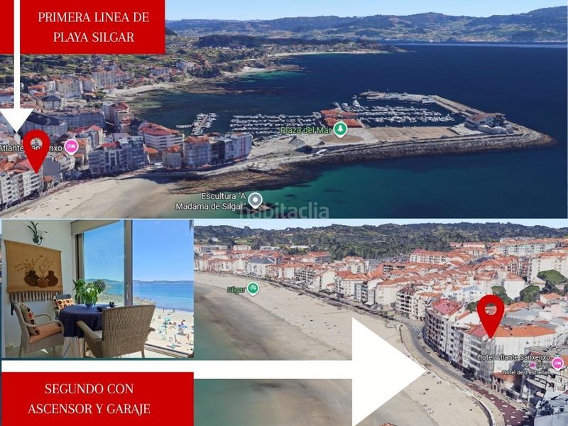 Foto ad0dde72-a683-44f4-8129-dac4c59bb4b7. Piso en paseo playa de silgar 8 piso en la mejor zona primera linea de playa silgar en Sanxenxo