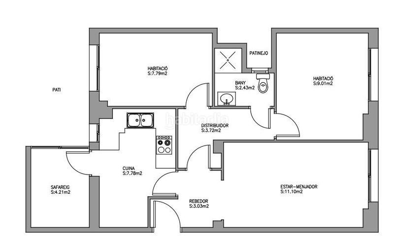 Foto c91e3615-9731-4594-b613-e35a63b612b1. Planta baixa amb aparcament a Sarrià Barcelona