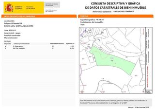 Landgut  Poligono. Ocasión terreno rústico en caseta leal, a solo 3 km de castalla,