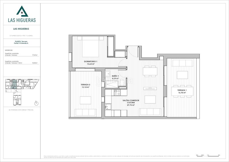 Ático 97m2 en calle alfredo aleix 26 ático - p2 ático b en Madrid - Imagen 16