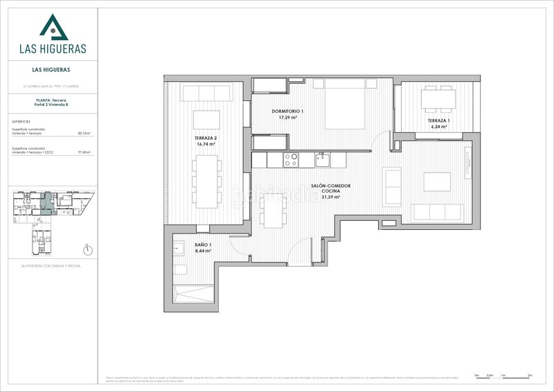 Ático 97m2 en calle alfredo aleix 26 ático - p2 ático b en Madrid - Imagen 15
