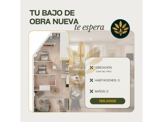 Planta baixa en Centro. Bajo en venta en el per�