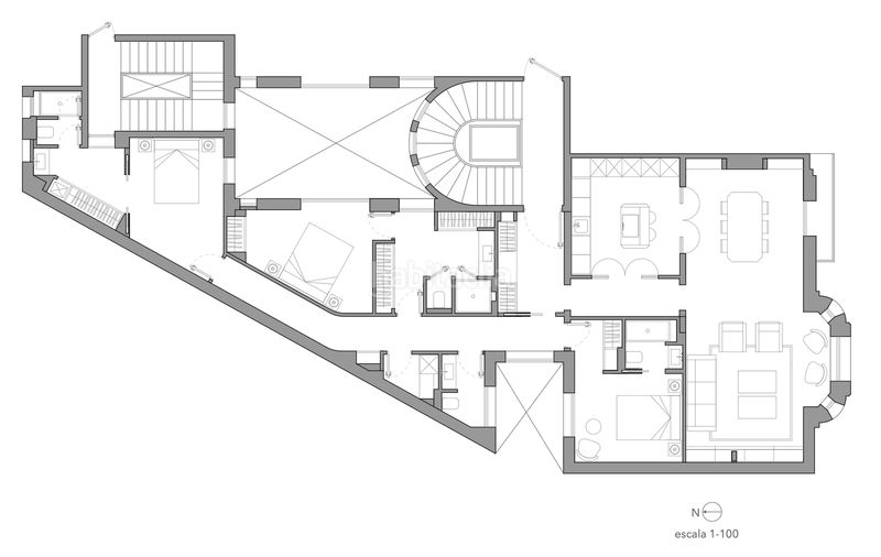 Foto d0e80170-8821-49a5-8ca3-32a0eee82d26. Apartament amb calefacció aparcament a Almagro Madrid