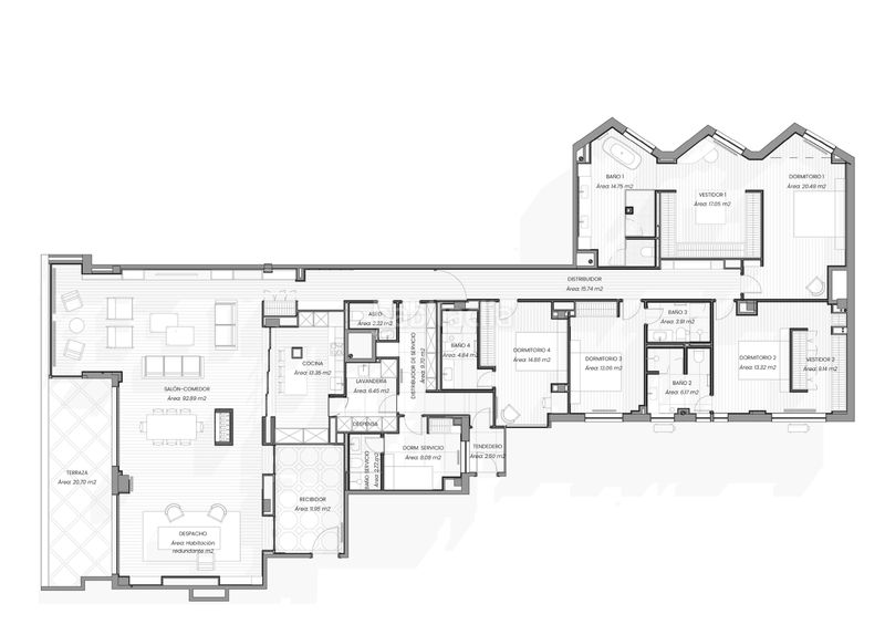 Foto 3821c788-343c-4da2-a833-fad88ca3959c. Apartament amb calefacció aparcament a El Viso Madrid