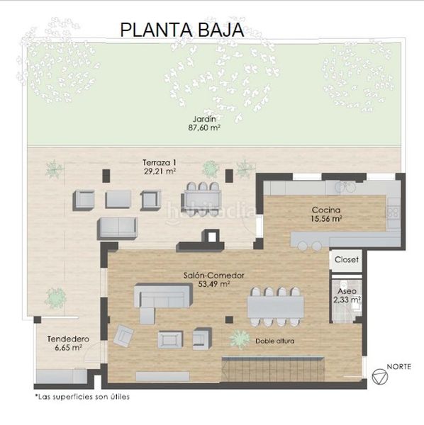 Foto e57516cf-da21-494c-9a46-cbe5fadedee0. Apartament amb calefacció aparcament piscina a Yucatán-La Cornisa Rozas de Madrid (Las)