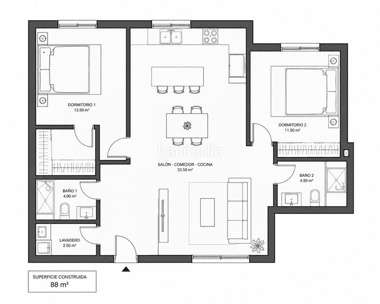 Foto 5f5e9ddd-1c7f-4867-900e-541974c7ffc1. Apartament amb calefacció a Lista Madrid